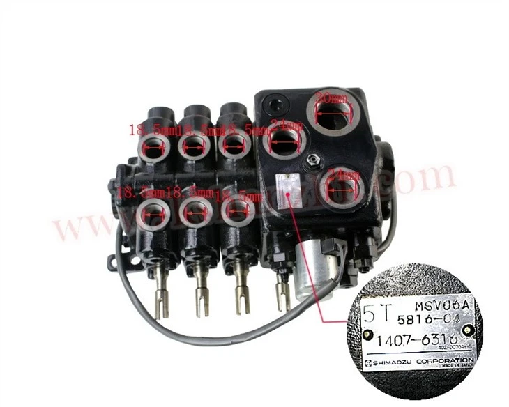 Hydraulic Control Valve 91K72-00700 For FD45N (F19D)